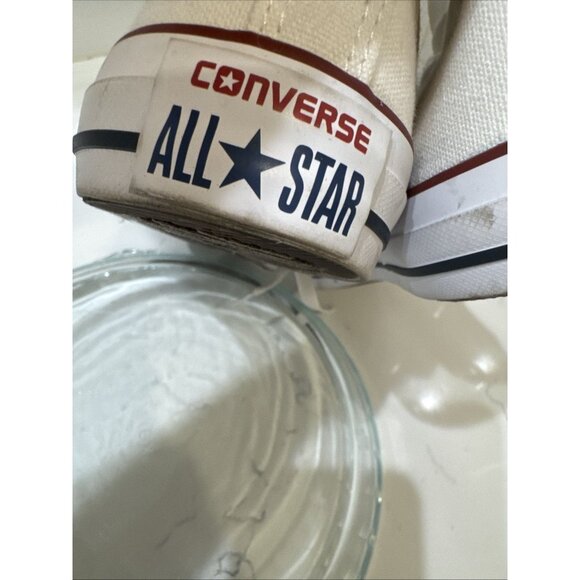 Converse Unisex Chuck Taylor All Star Hi-Top, Optic White, Size M6.5/W8.5 - Picture 13 of 16